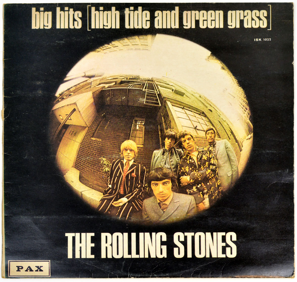 ROLLING STONES Big Hits High Tide Green Grass Israel PAX 12